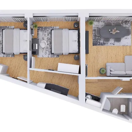 Apartament Geraeumiges Mit Stadtblick In Zentraler Lage Potsdams *